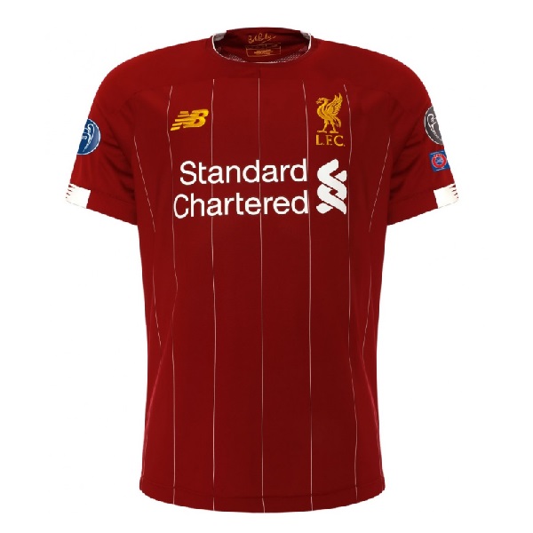 Liverpool LFC MENS EUROPEAN HOME SHIRT 19/20 (Customizable)
