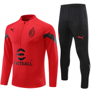 22/23 AC Milan Training Suit Red