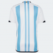 2022 World Cup Winners Argentina Home Jersey (Customizable)