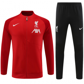 Liverpool Long Zipper Training Suit 23/24 Red